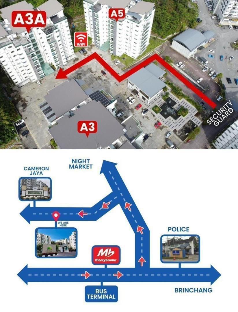 A3A Oastel Coliving Hostel Tanah Rata Ngoại thất bức ảnh